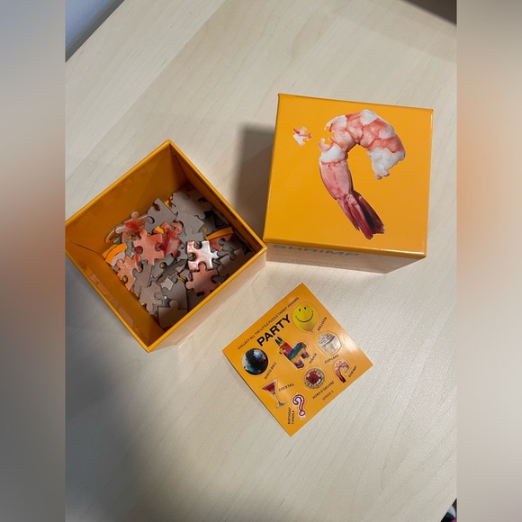 Areaware Limited Edition Shrimp Mini Puzzle - Picture 6 of 6